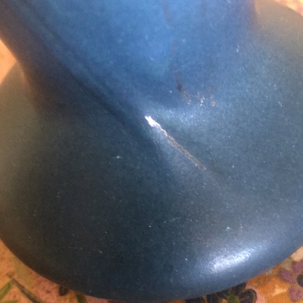 Vintage Roseville Columbine Vase, 13-6 - Picture 7 of 12